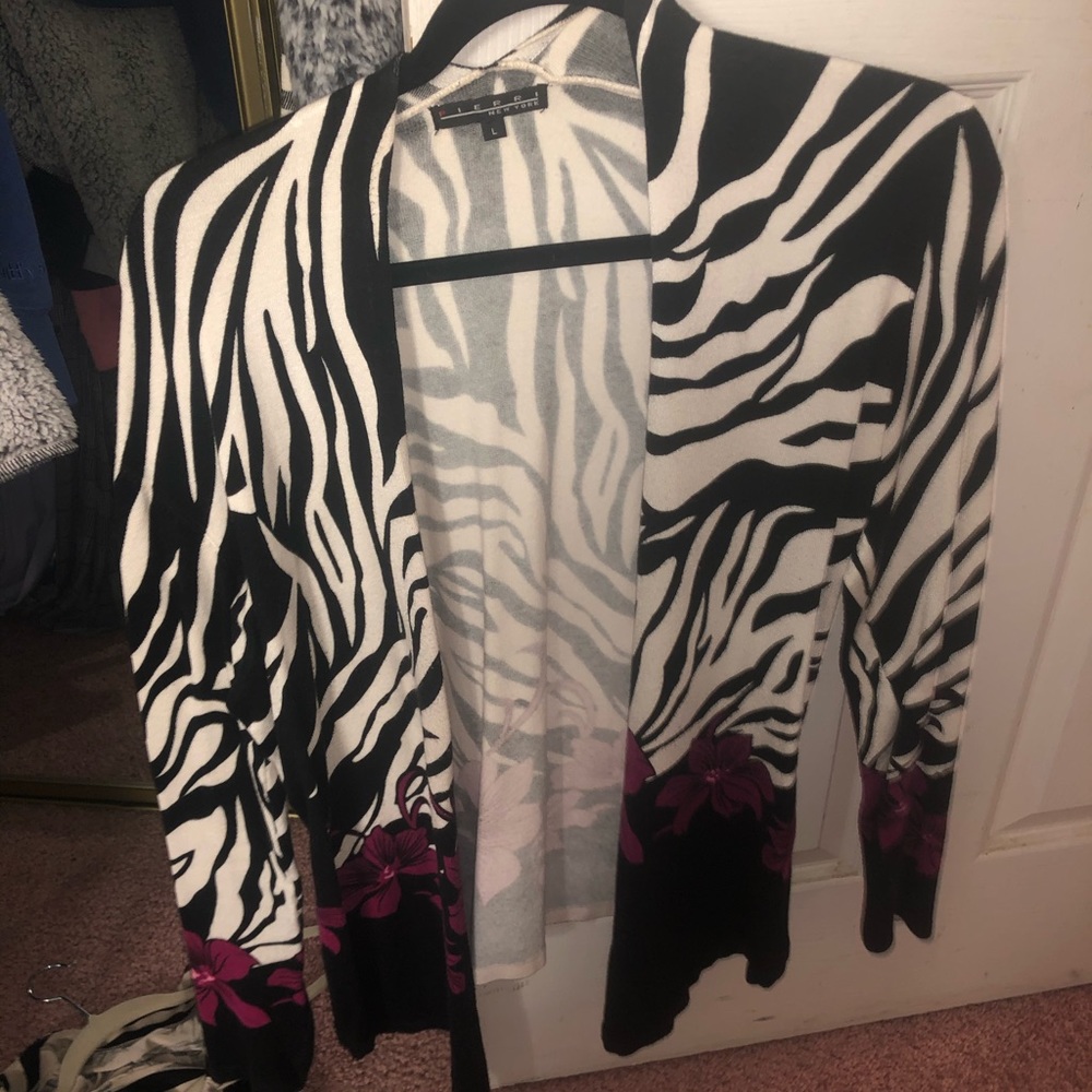 Patterned Cardigan